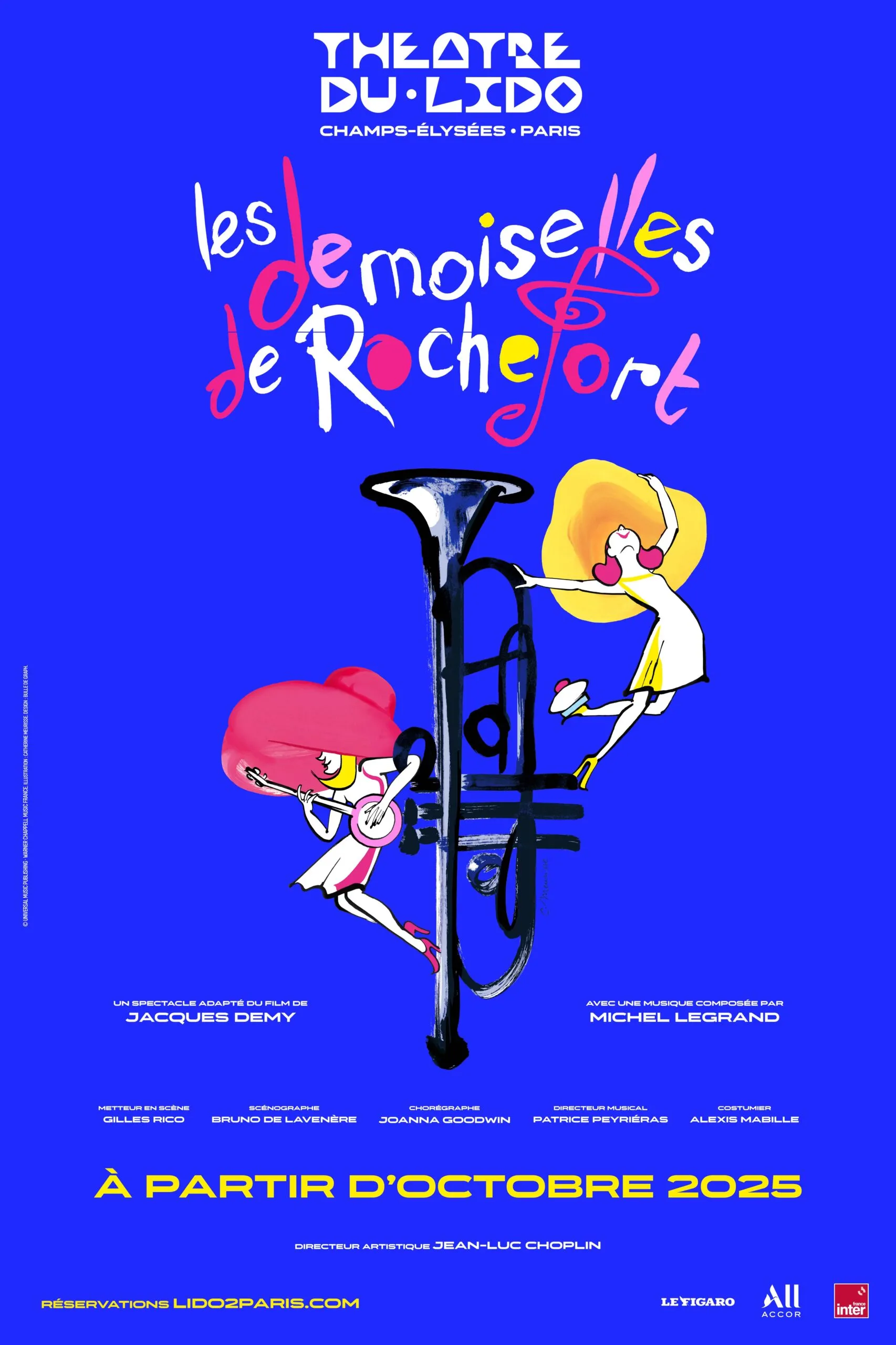 SPECTACLE LES DEMOISELLES DE ROCHEFORT